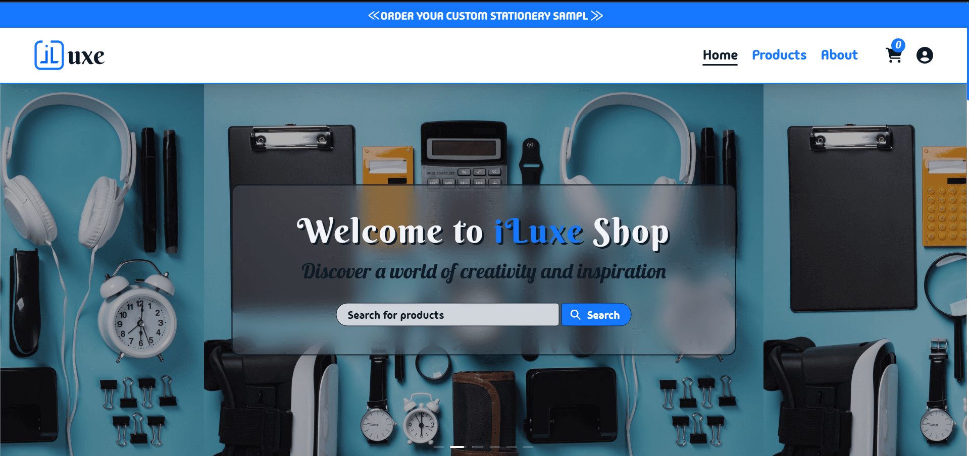 iLuxe Shop Screenshot